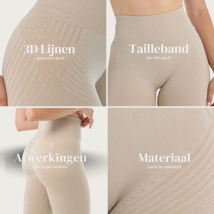 Anti Cellulitis 3D-Legging | Beige