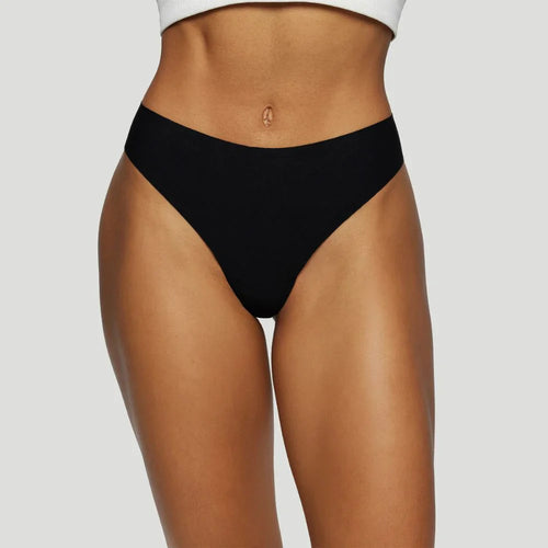 Anti-Cameltoe String | Zwart