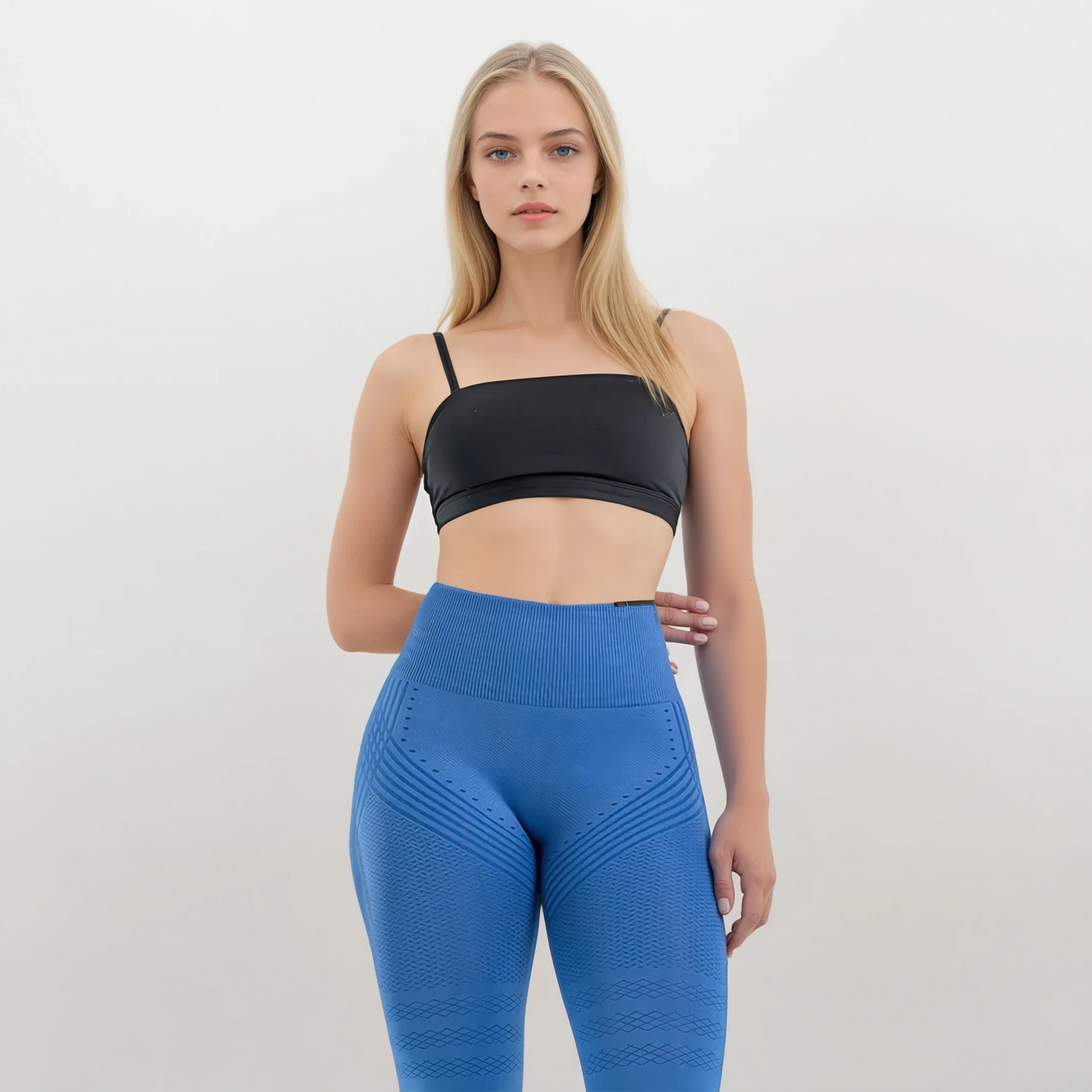 Anti Cellulitis 3D-Legging | Azure blauw