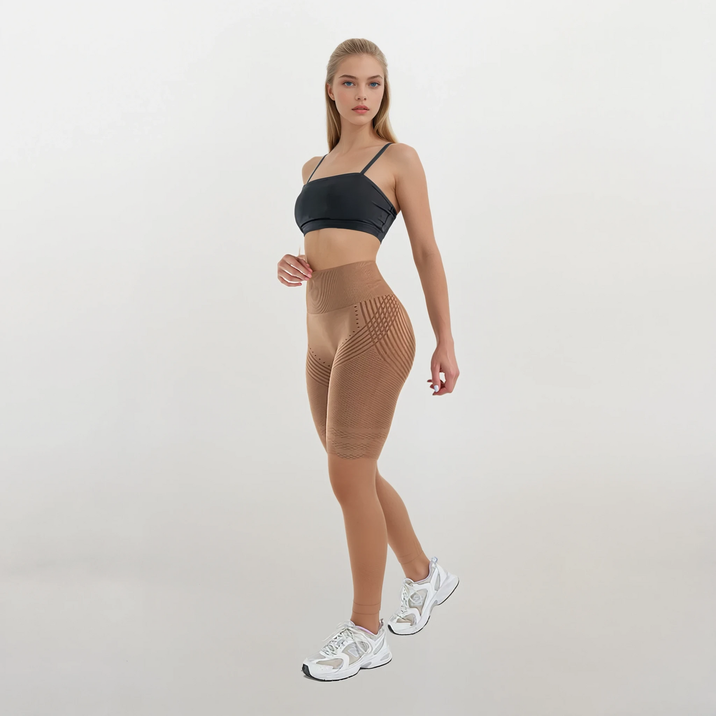 Anti Cellulitis 3D-Legging | Bruin