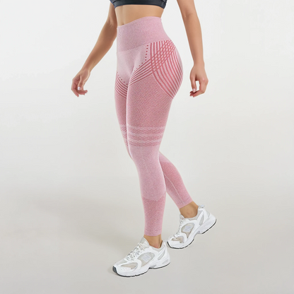 Anti Cellulitis 3D-Legging | Pastel Roze