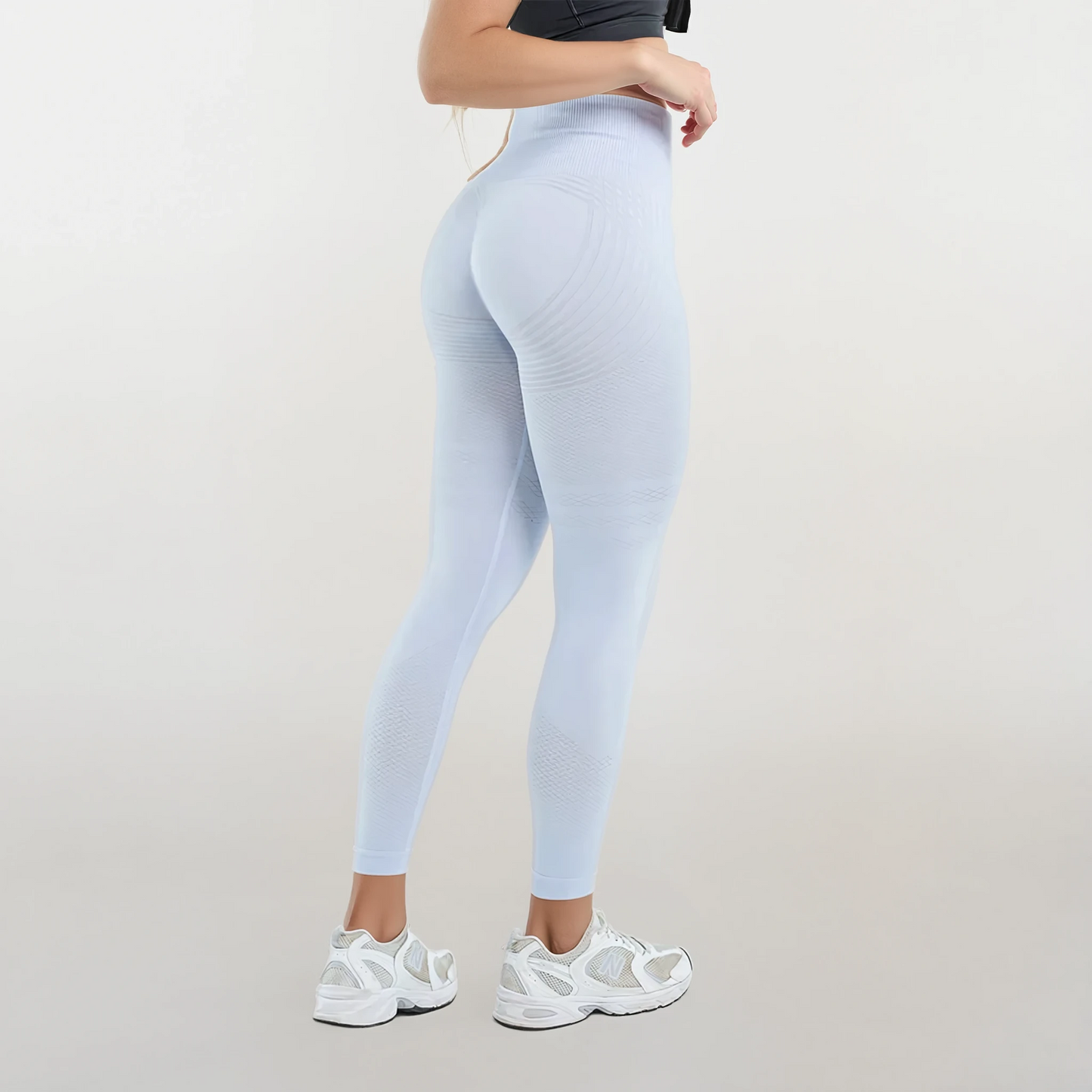 Anti Cellulitis 3D-Legging | Licht Blauw