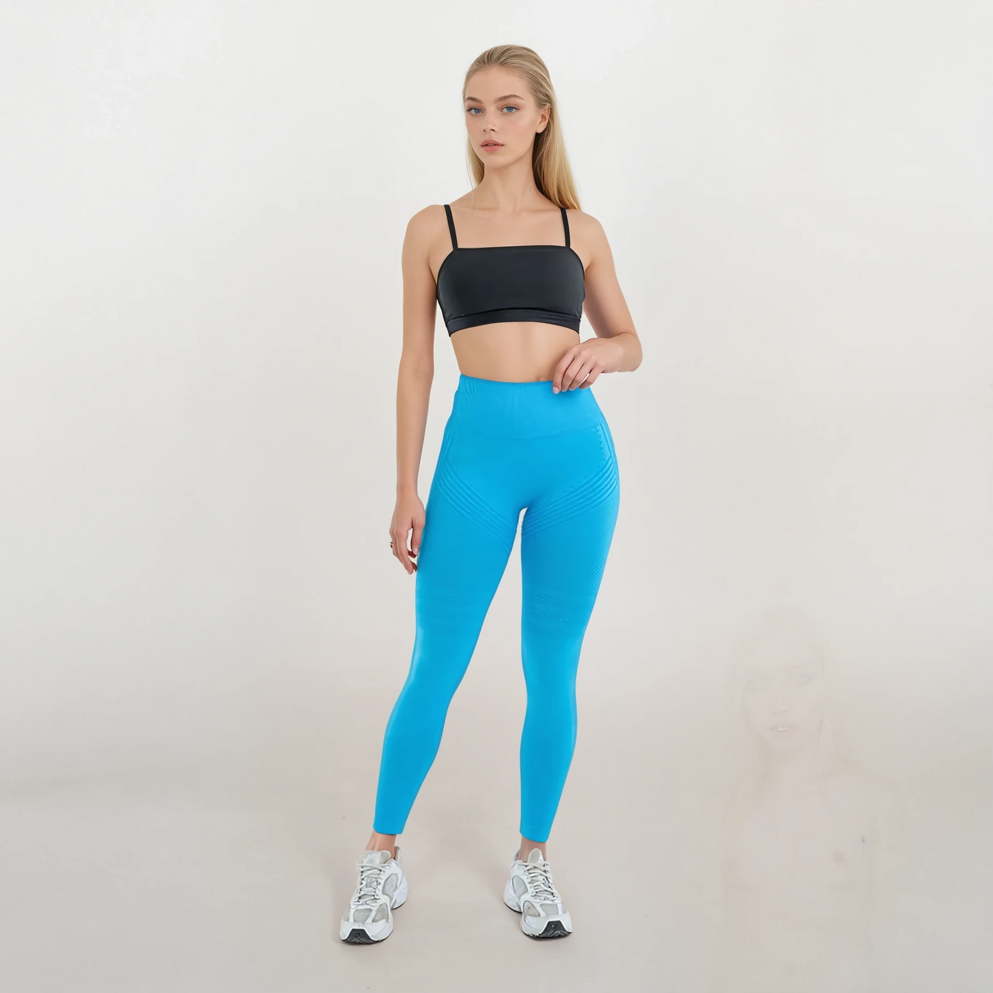 Anti Cellulitis 3D-Legging | Blauw
